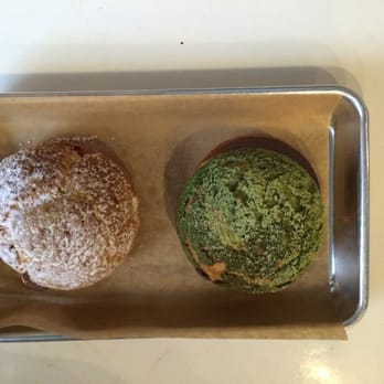 Bibble & Sip - Matcha cream puff and earl grey cream puff - Coffee & Tea Near Me - New York, New York