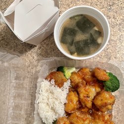 See Thai & Japanese Cuisine - Orange Sauce Traditional Miso Soup