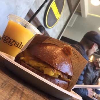 Eggslut - Fairfax and an OJ - Breakfast & Brunch Near Me - Los Angeles, California Eggslut - Fairfax and an OJ - Breakfast & Brunch Near Me - Los Angeles, California