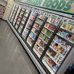 Frozen foods.