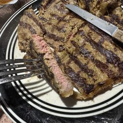 La Enramada - This is supposed be a medium rare stake