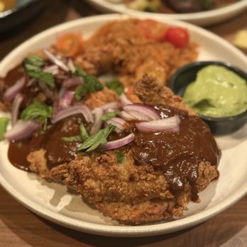 Aerlume - BUTTERMILK FRIED HALF CHICKEN (gluten free) (IG: @eatwithbaobae) - New American Near Me - Seattle, Washington