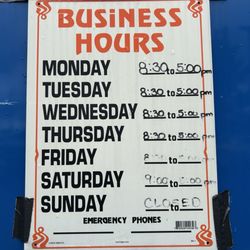 Hours as of 05/29/2025