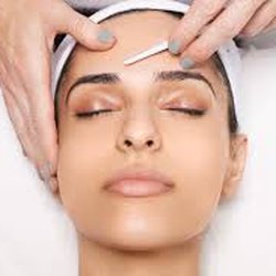 The Health & Vitality Clinic - Dermaplaning to remove fuzz and dead skin cells.