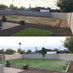 Valle Verde Lawn Care - New Sprinkler System 
& Backyard Sod Installation