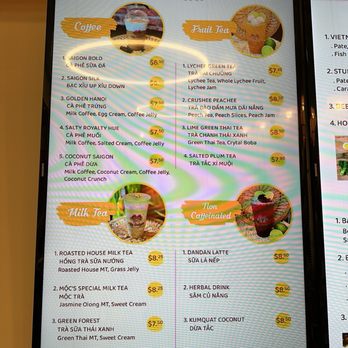 Moc Delights - Drinks menu - Coffee & Tea Near Me - San Jose, California Moc Delights - Drinks menu - Coffee & Tea Near Me - San Jose, California