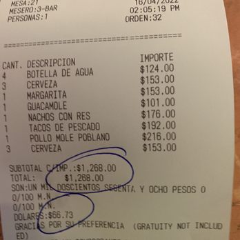 La Choza - 4 people and drinks - Mexican Near Me - Cozumel, ROO La Choza - 4 people and drinks - Mexican Near Me - Cozumel, ROO