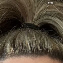 Brassy uneven roots after first session