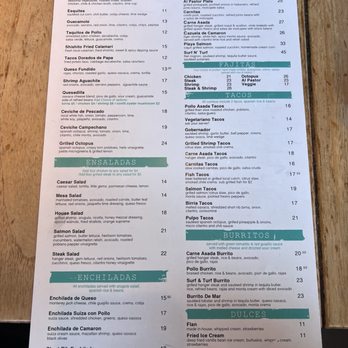 Playa Mesa - Menu - Mexican Near Me - Costa Mesa, California Playa Mesa - Menu - Mexican Near Me - Costa Mesa, California