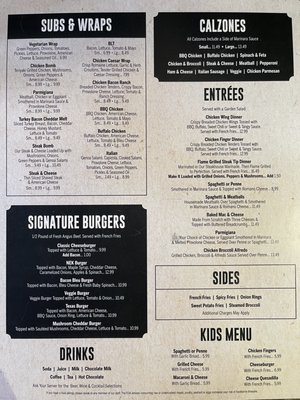 Menu photo 1 The Pizza Man Lyndonville, VT