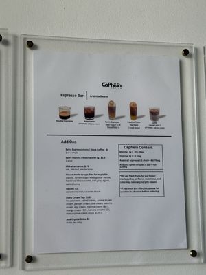 Menu photo 2 CaPhein Coffee Austin, TX Menu photo 2 CaPhein Coffee Austin, TX