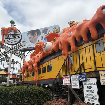 Carney's Restaurant - Front facade. Minions takeover - Burgers Near Me - Los Angeles, California Carney's Restaurant - Front facade. Minions takeover - Burgers Near Me - Los Angeles, California