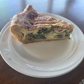 Blackfish Cafe - Quiche - spinach, bell pepper - Breakfast & Brunch Near Me - Eastsound, Washington