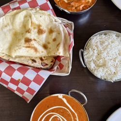 Kirpa’s Indian Cuisine - Paneer Butter Masala & Chicken Tikka Masala