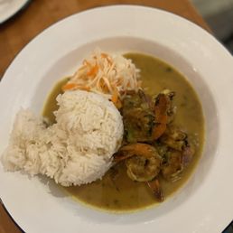 Curry Shrimp Roti