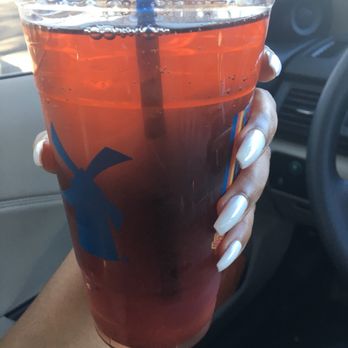 Dutch Bros Coffee - Watermelon black tea cold pour. Soooo good. It was still cold with no ice. - Coffee & Tea Near Me - Goodyear, Arizona
