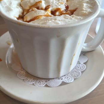 Gina's Cafe - Salted Carmel Latte - Cafes Near Me - Clinton Township, Michigan