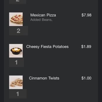 Taco Bell - My original order - Fast Food Near Me - Union City, California Taco Bell - My original order - Fast Food Near Me - Union City, California