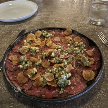 Intero Restaurant - Beef carpaccio - Italian Near Me - Austin, Texas Intero Restaurant - Beef carpaccio - Italian Near Me - Austin, Texas