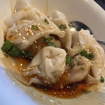 Red Chilli House - Wonton in Chili Oil(10) - Chinese Near Me - Albuquerque, New Mexico