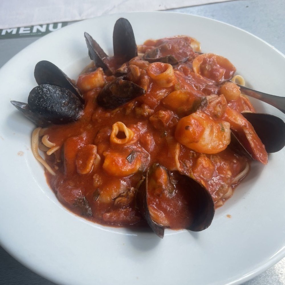 Enoteca Monza - Pasta al mare. - I recommend - Pizza Near Me - Montreal, Quebec