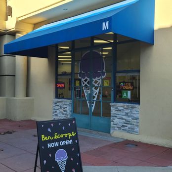 Ben Scoops - The Front & Signage  01-12-2024 - Ice Cream & Frozen Yogurt Near Me - Torrance, California