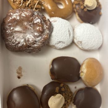 Krispy Kreme - Biscoff donuts are amazing. All are good! Go get some! Cookie on top is the biscoff cookies. Crunchy and creamy, you can't go wrong! - Donuts Near Me - Temecula, California