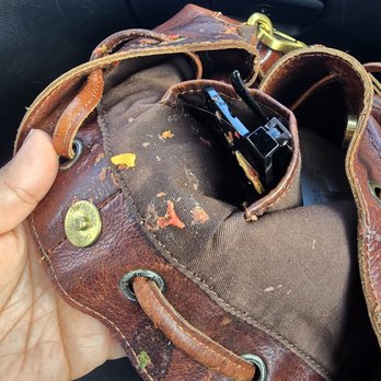 Off Street Cafe - Server spilled salsa on my leather bag and didn't bother to stop and let me know. - American Near Me - Cerritos, California