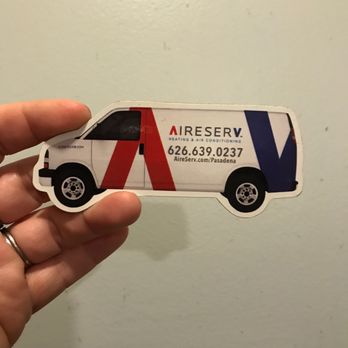 Aire Serv of Pasadena - Fridge magnets are a must lol - Heating & Air Conditioning/HVAC Near Me - Arcadia, California Aire Serv of Pasadena - Fridge magnets are a must lol - Heating & Air Conditioning/HVAC Near Me - Arcadia, California