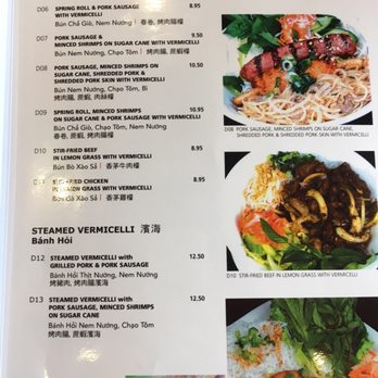 Pho Quinn Authentic Vietnamese Cuisine - Vermicelli menu - Vietnamese Near Me - Markham, Ontario