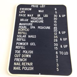Hollywood Nails - Prices.