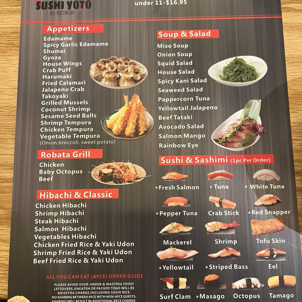 Sushi Yoto - All you can eat front - Sushi Bars Near Me - Pasadena, Texas Sushi Yoto - All you can eat front - Sushi Bars Near Me - Pasadena, Texas