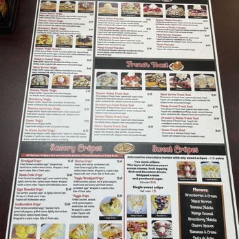 Sweet Desert Cafe - Menu - Cafes Near Me - Tempe, Arizona
