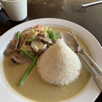 Tamarind Thai Cuisine - Beef Green Curry Lunch Special beef - Thai Near Me - Latham, New York