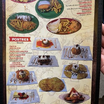 Mi Ranchito Restaurant - Kids menu and dessert menu - Mexican Near Me - Las Vegas, Nevada