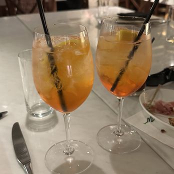 Wally's Santa Monica - Aperol spritz - New American Near Me - Santa Monica, California