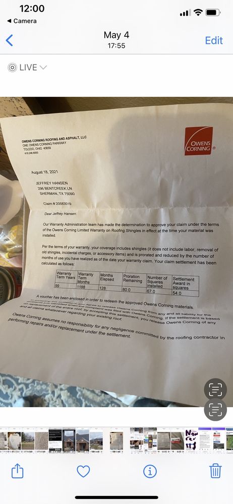 Slide of Lankford Roofing & Construction