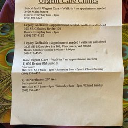 Vancouver Clinic | Columbia Tech Center - Urgent care clinics that accept health insurance