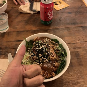Hawking Bird - Fried chicken salad is hella Keto!  Pepitas too. - Asian Fusion Near Me - Oakland, California
