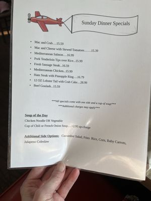 Menu photo 2 Airport Diner Kutztown, PA Menu photo 2 Airport Diner Kutztown, PA
