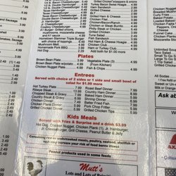Hometown Restaurant - Menu page 2