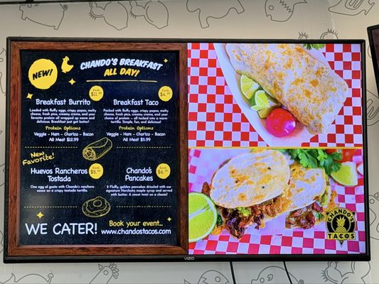 Menu photo 2 Chando's Tacos Sacramento, CA