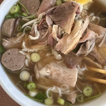 Pho Teresa Restaurant - #1. Large House Special Combination of Beef & Beef Balls Noodle Soup - Noodles Near Me - San Jose, California Pho Teresa Restaurant - #1. Large House Special Combination of Beef & Beef Balls Noodle Soup - Noodles Near Me - San Jose, California
