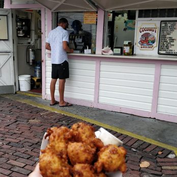 Key West Conch Fritters - Conch fritter - Street Vendors Near Me - Key West, Florida