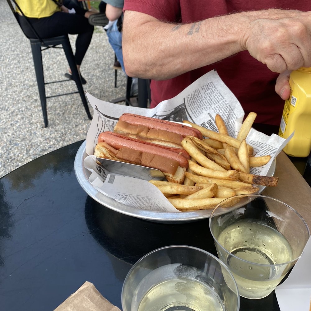 Rusty Rail Tavern - Hot dogs and fries! Yum - American Near Me - Deep River, Connecticut Rusty Rail Tavern - Hot dogs and fries! Yum - American Near Me - Deep River, Connecticut