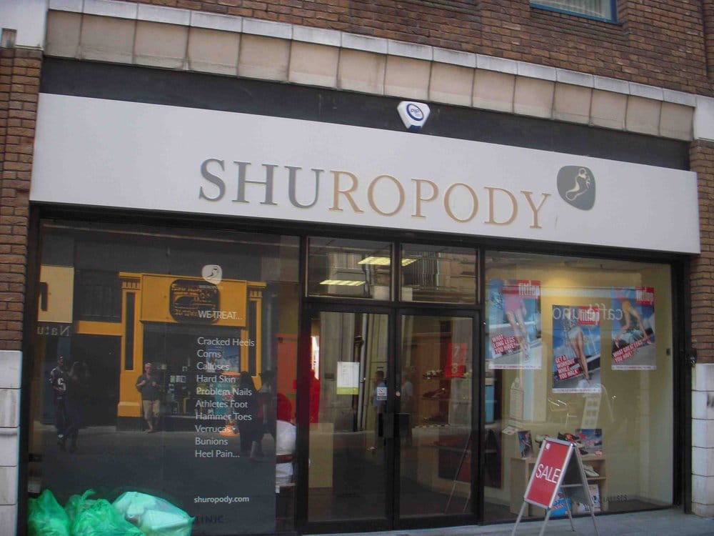 SHUROPODY Updated August 2024 3640 Ann Street, Belfast, United Kingdom Shoe Stores