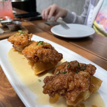 Finneys Crafthouse - Porter Ranch - Chicken & Waffle Bites! - New American Near Me - Porter Ranch, California Finneys Crafthouse - Porter Ranch - Chicken & Waffle Bites! - New American Near Me - Porter Ranch, California