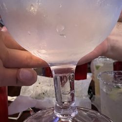 Cactus Cantina Mexican Grill - An ocean of salt at the bottom of the glass