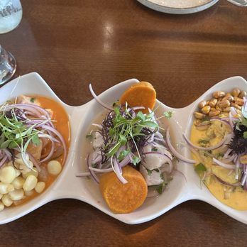 Dr Limon Ceviche - Ceviche trio - Desserts Near Me - Homestead, Florida