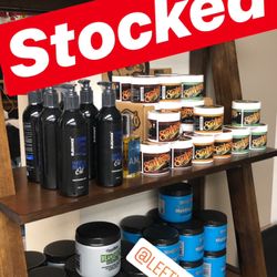 Lefty's Barber Shop - We have gels, pomades, beard oil, temporary hair color spray, after shave, and combs for sale